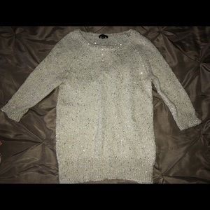 Ann Taylor LOFT sparkle sweater - small